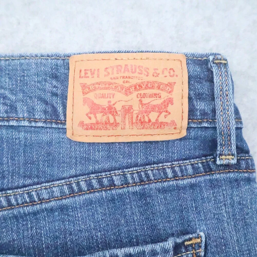 Levi's 311 Shaping Skinny Jeans Women's W28 L32 Medium Wash Blue Denim